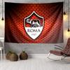 Roma Football Club Emblem Tapestry, Unique Design Tapestry, Wall Decor for Bedroom,Livingroom, Playroom,Heartwarming Fan Holiday Gifts
