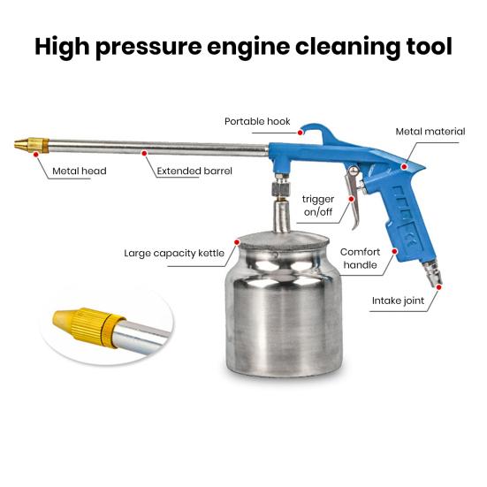 Car Cleaning Washer with Large Capacity Kettle Ergonomic Design Non-Slip Handle Trigger Switch Pressure Washer Foam Cannon