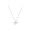 Collana Banjo Serie Quadrifoglio Placcata Rodio Donna collana Argento 5076856