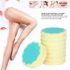 Hair Removal Sponge DoubleSided Depilation Pad Painless Depilation Tool for Face and Body