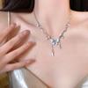 2024 Vintage Double-Layer Pearl Necklace with Heart Pendant