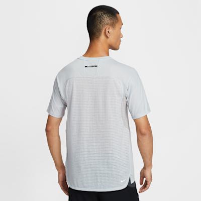 Nike ACG T Shirts Men's Gray Fog Crew Neck
