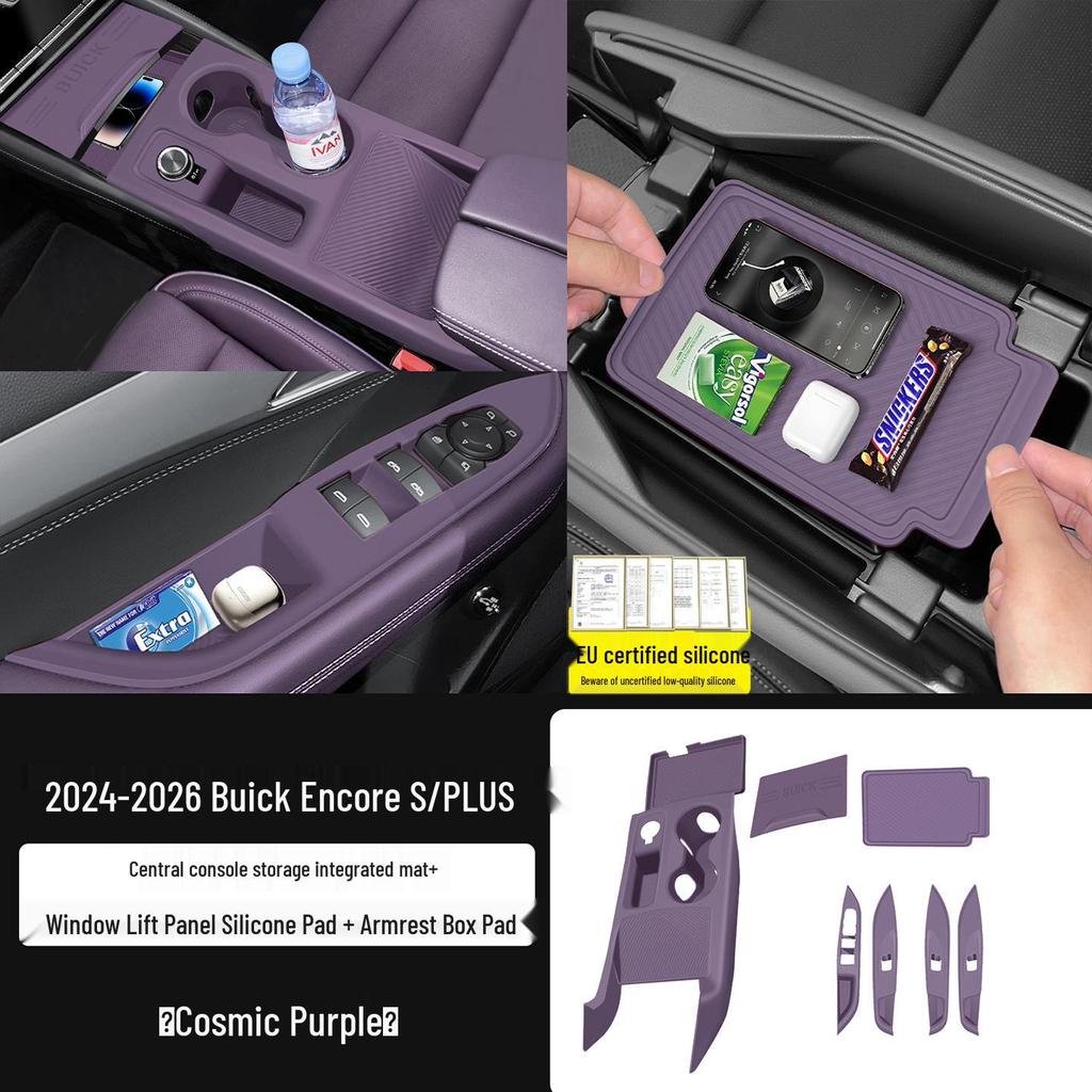 Buick Envision Plus Center Console Silicone Pad (2024-2026) - Protective Car Interior Accessory