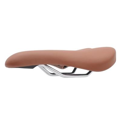 RITEWAY ZIT Bicycle Saddle for 22-26 Inch Wheels, Kids/Junior Bikes, Brown