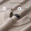 Sugiyama Men's 100% Wool Warm Round Neck Pullover Sweater
