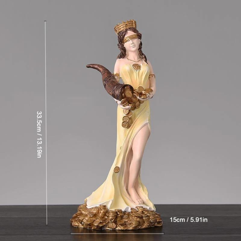 Resin Craft Nordic Sculpture Blinded Greek