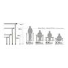 Snow Peak IGT Frame Iron Grill Table (CK-149/CK-150) Camping Outdoor Table Storage Case