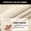 Simple Velvet Sofa Covers Super Soft Sofa Seat Cushion Covers Solid Living Room Stretch Sofa Couch Case Home Decor Washable Pets