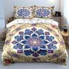 Blumenset Dekoration für Zuhause Weiche Bequeme Bettbezug Bettwäsche-Set Enthalten 1*Bettbezug & 2*Kissenbezüge Geschenk