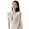 Women's 2026 French Floral Print Camisole Dress - Elegant, Slimming, Age-Reducing, Korean Style, Mid-Length Summer Fashion