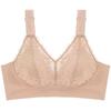Plus Size Wireless Push-Up Side Support Bra for Large Busts