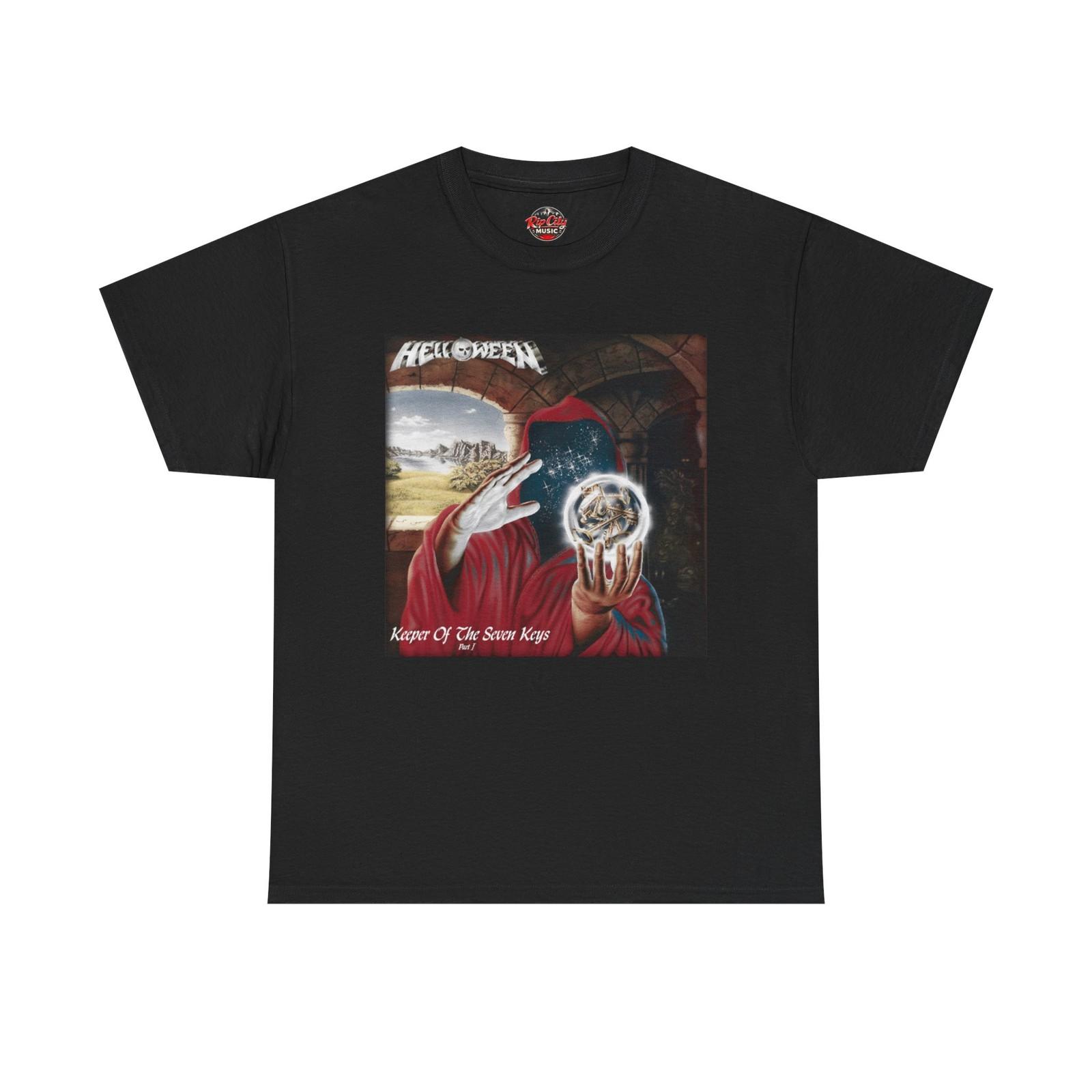 Helloween Keeper of the Seven Keys Part 1 Hooded Figure Rock Band Unisex T-Shirt XXXL