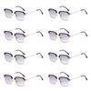 1/8PCS Bifocal Sunglasses Reading Glasses UV Protection Anti Blue Light 2 IN 1 Far Near Vision