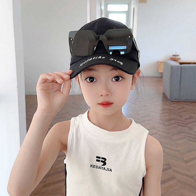 

Детская бейсболка Летняя Небо Верх УФ-луч Девочка Бейсболка Весна и Осень Детская Солнцезащитная Шляпа (48-52cm)