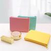 Portable Multifunction Rectangular Wallet Zipper Silicone Travel Pouch Space Saving Waterproof Earphone Bag Students