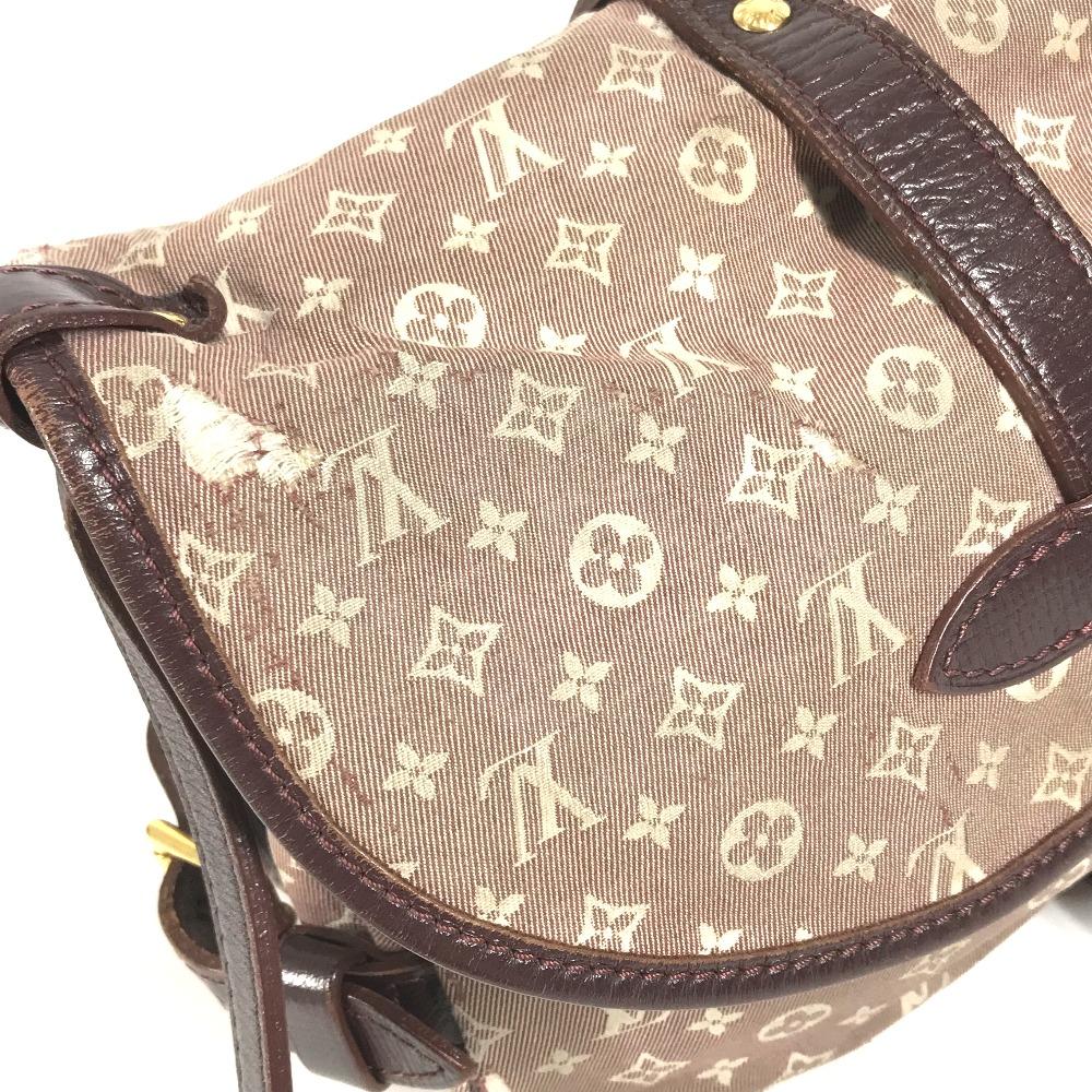 Louis Vuitton M40669 MonogramIdylle Saumur PM Shoulder Bag sepia wine-red