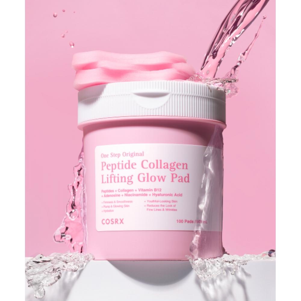 Cosrx Cosrx One Step Original Peptide Collagen Lifting Glow Pad 100 Sheets NONE