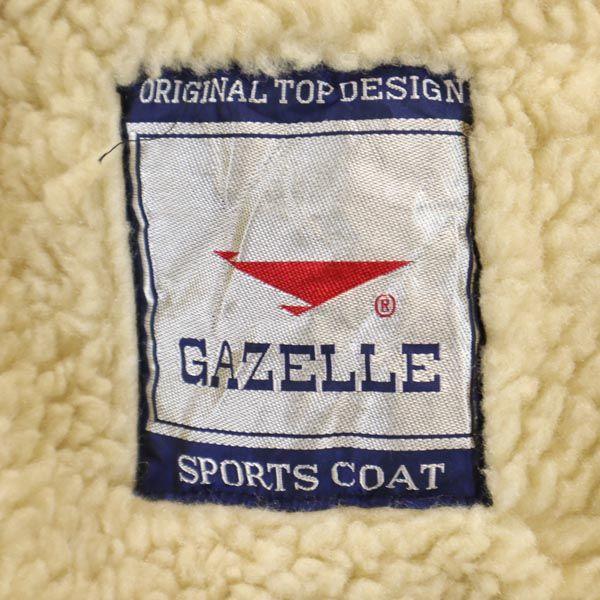 GAZELLE coat L black Fur lining Men's Used