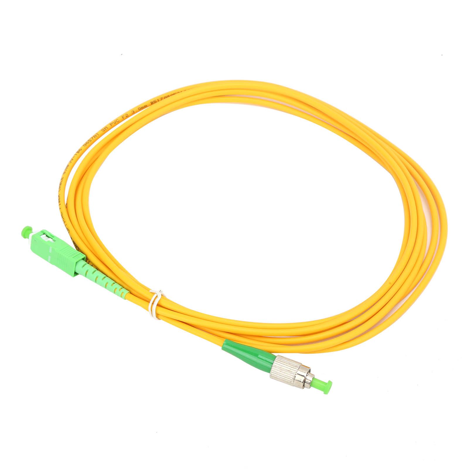 

Optical Fiber Jumper Cable Optic Patch Cord Accessory SC APCFC APCSMDX3.03MPVC