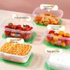 Disposable Food Containers with Transparent Lids