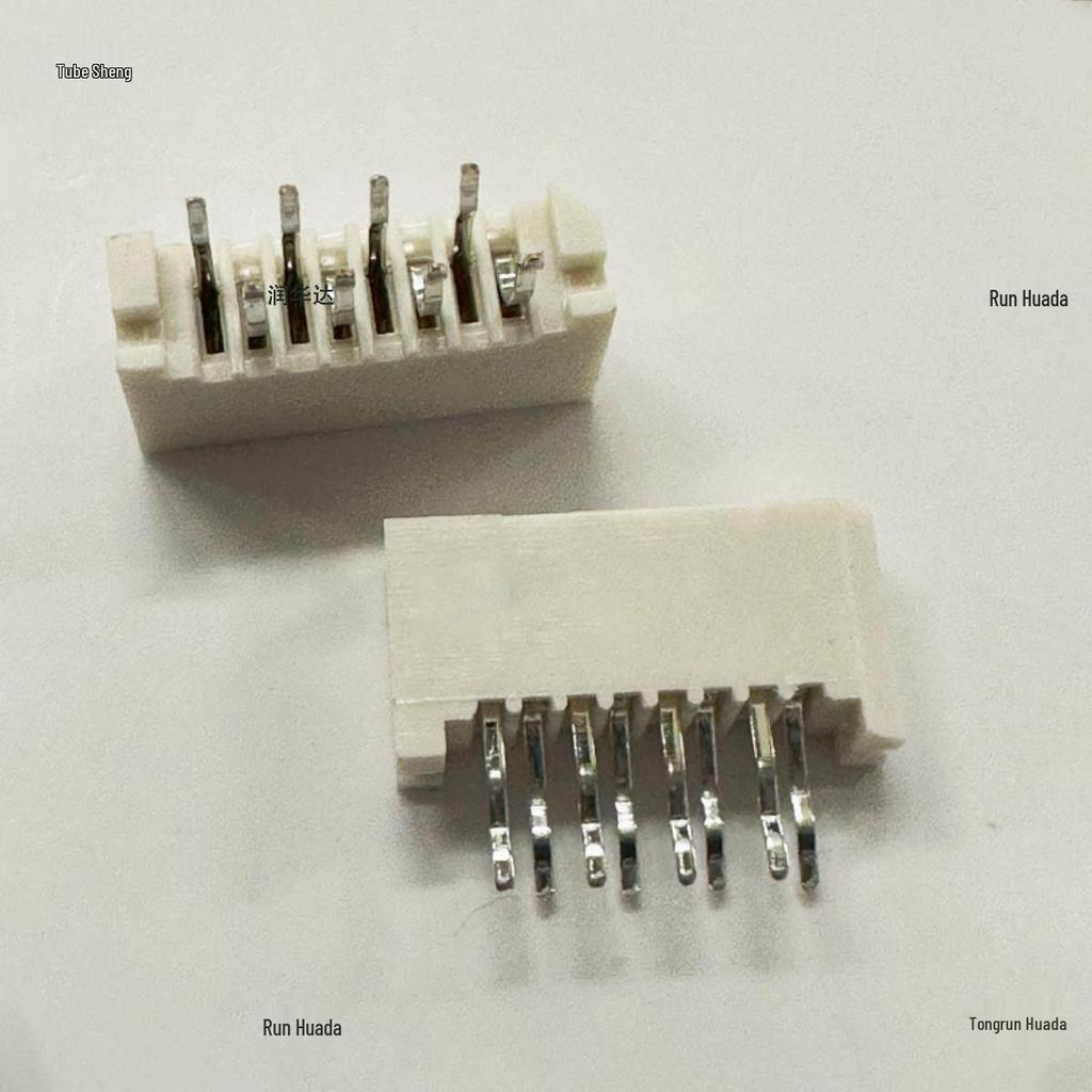 1.0mm Pitch FFC/FPC Vertical 8-Pin Offset Connector Socket