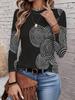 2026 New Women's Fashionable and Elegant Top with Asymmetrical Color Blocking, Modern Artistic Design for Everyday Wear