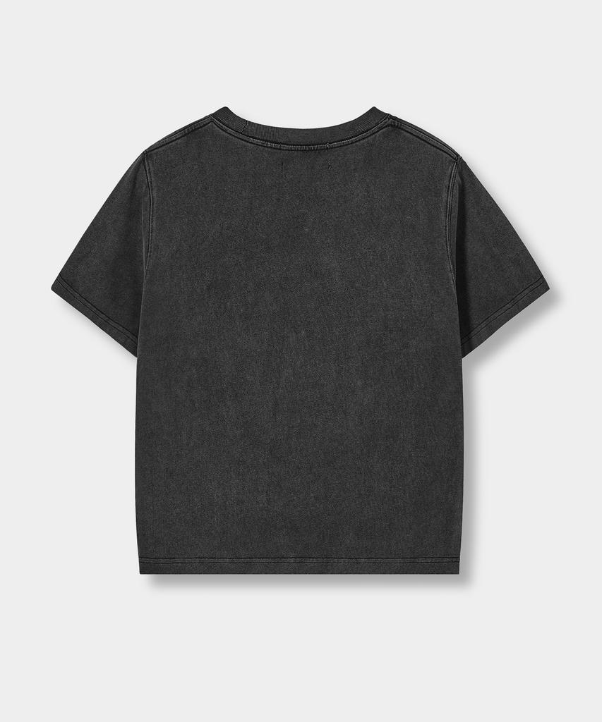 Yujen [Crop/Oversized] Réve Graphic Short Sleeve T-Shirt_3 Colors