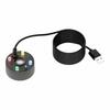 Aquarium Humidifier 2-IN-1 Mist Maker Colorful LED Lights Mini Water Pump Fogger 5V with Water Pump Fog Machine Fish Tank