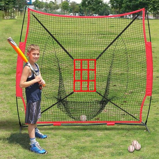 Baseball Net Pitching Net Extra-Large Easy To Install Portable Hitting Net Batting Practice Net Sports Accessories