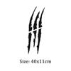 Auto Car Sticker Reflective Monster Claw Marks Scratch Stripe Auto Headlight Decal Dinosaur Raptor Paw Marks Car Accessories