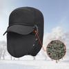 Men's Aviator Trapper Hat Winter Earflap Warm Russian Face Hat Ski Cap Outdoor