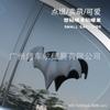 New 3D Bat Car & Helmet Sticker - Cute Decorative for Vehicle