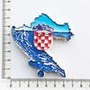 Kroatien Reisekühlschrankmagnete Trogir Tourismus Souvenirs Magnetische Aufkleber für Pinnwand Kühlschrankaufkleber Heimdekoration