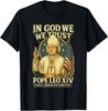 In God We Trust Pope Leo XIV First American Pontiff Patriotic Catholic T-Shirt