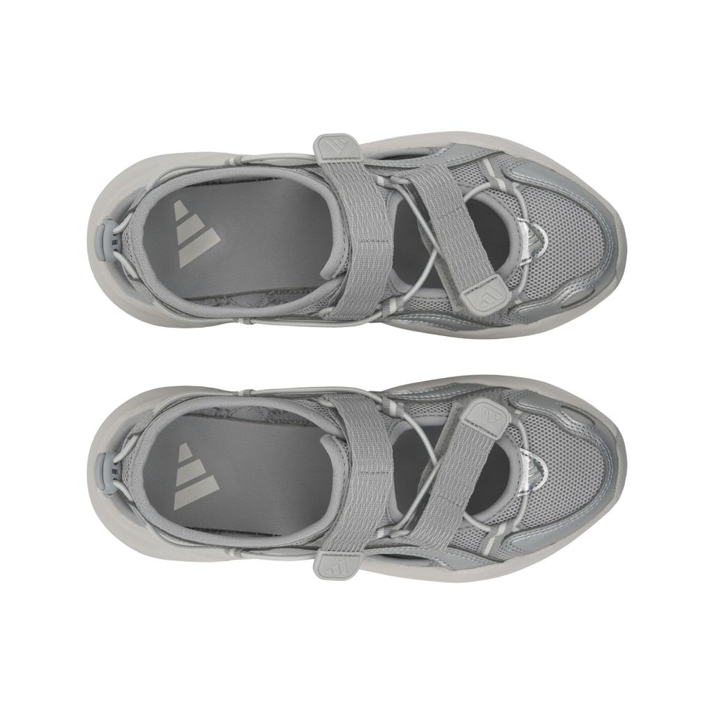 adidas Ozwave Sandal Comfortable Non-Slip River Shoes Unisex Footwear Gray Silver JS4580