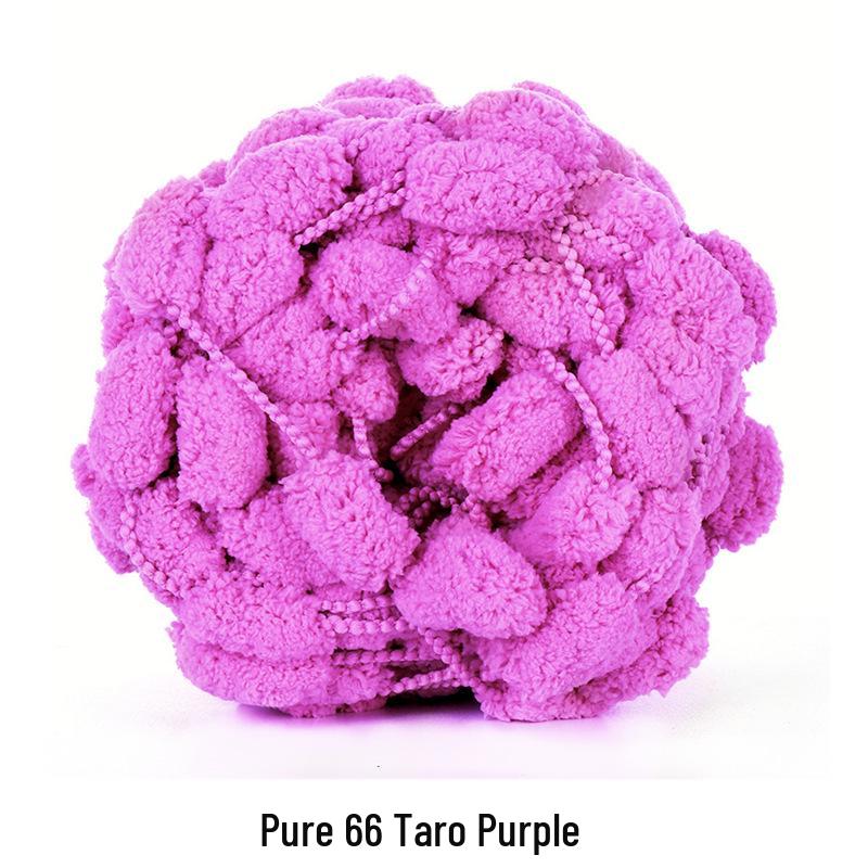 Dickes Woll-Perlgarn für handgestrickte Sofa- und Autositzkissen