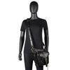 2024 Trendy Women's Black PU Chain Crossbody Shoulder Bag - Small Outdoor Waist Bag