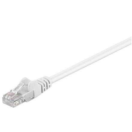 Goobay | CAT 5e Network Cable | Unshielded Twisted Pair (UTP) | Male | RJ-45 | Male | RJ-45 | White | 15m | 24-month Warranty