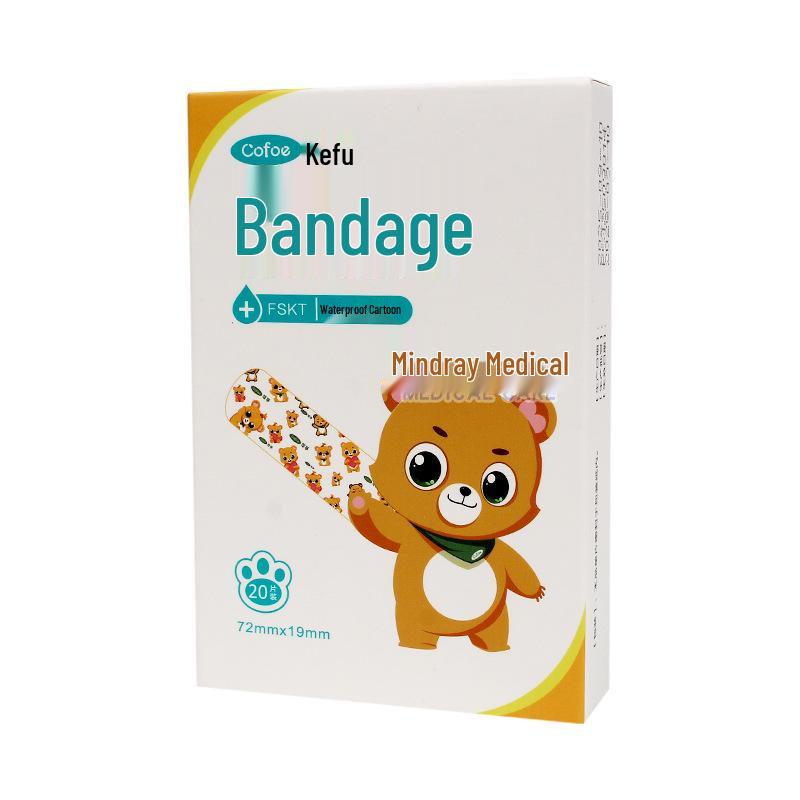Waterproof Cartoon Band-Aids for Kids - Breathable & Medical Grade for Home Emergencies