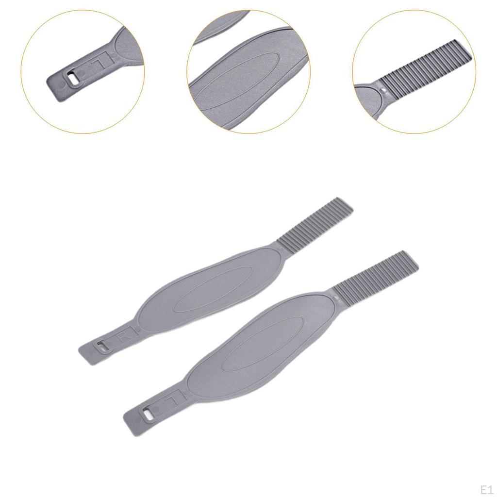 2x Exercise Bike Pedal Strap Accessories Adjustable Indoor Replacement Cycle Gym Equipment Fix Bands