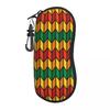 Custom Ethiopian Habesha Art Sunglasses Soft Case Neoprene Zipper Shell Eyeglass Case Protective Box For Glasses
