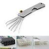 Key Replacement Lock Picking Set Compact Automotive Pick Hook Mini Hooks Remover Kit Hand Tool