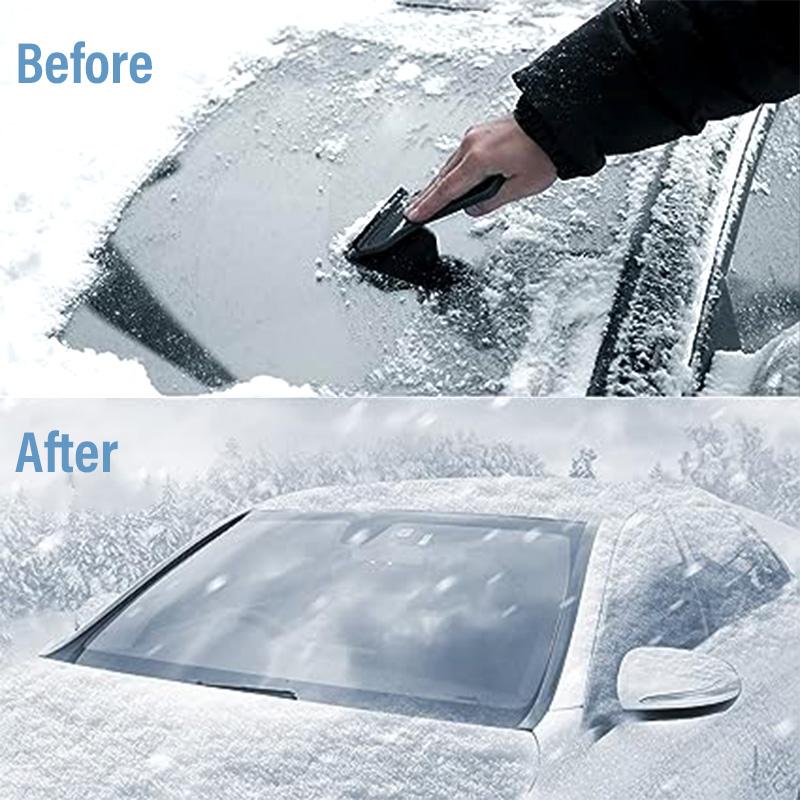 Windshield Cover for Ice and Snow, for Snow, Ice, UV, Mirror Protector, Windproof Sunshade Cover for Cars, Common To Most Cars
