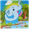 Toys Educational Cute Cartoon Baby Puzzle Wooden Small Piece Train Toy Wooden Jigsaw Puzzle For juguetes educativo Kids Children