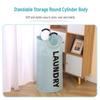 Foldable Large Capacity Oxford Cloth Laundry Basket with Alloy Handle