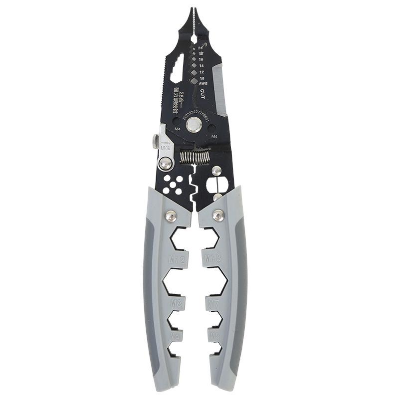 28-in-1 Multifunctional Electrician Pliers: Stripping, Cutting, Crimping 28-in-1 Multifunctional Stripping Pliers Bulk