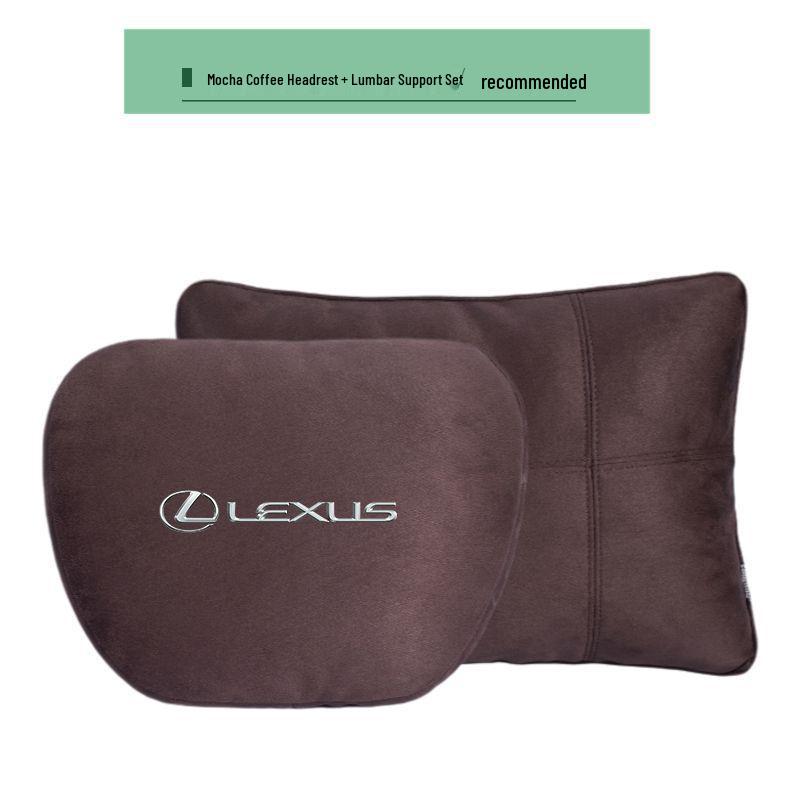 Lexus Headrest Cushion & Lumbar Support: LS350, LS460, LS600, LS500