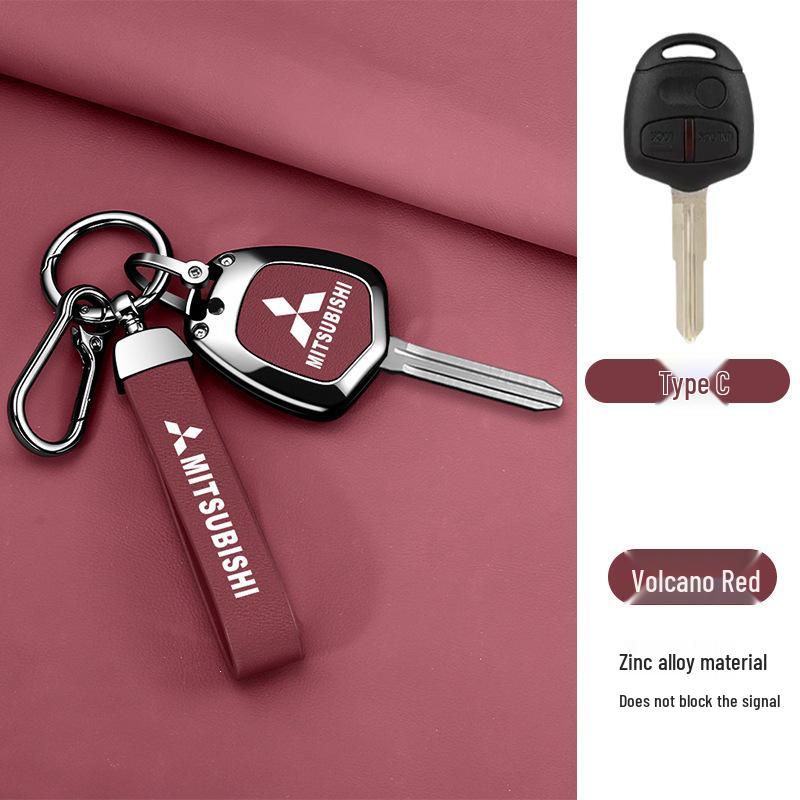 Mitsubishi Lancer Outlander Key Case - Simple Style Key Holder for L200 Pajero.