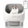 Hot Promotion Within the EU Smart App Control Open-top Automatic Cat Litter Box Basin with Dual Safety Sensors Self Cleaning