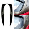 Enhance the Style of Your For Kia Sportage R 2011 2015 with Black Rear Spoiler Side Wing Trim Cover Direct Replacement